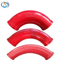 DN125mm 5 Inch Wear-resistant Spare Parts Concrete Pump Bend Pipe